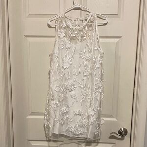 NWT Anthropologie Lace Mini Dress (Bridal)